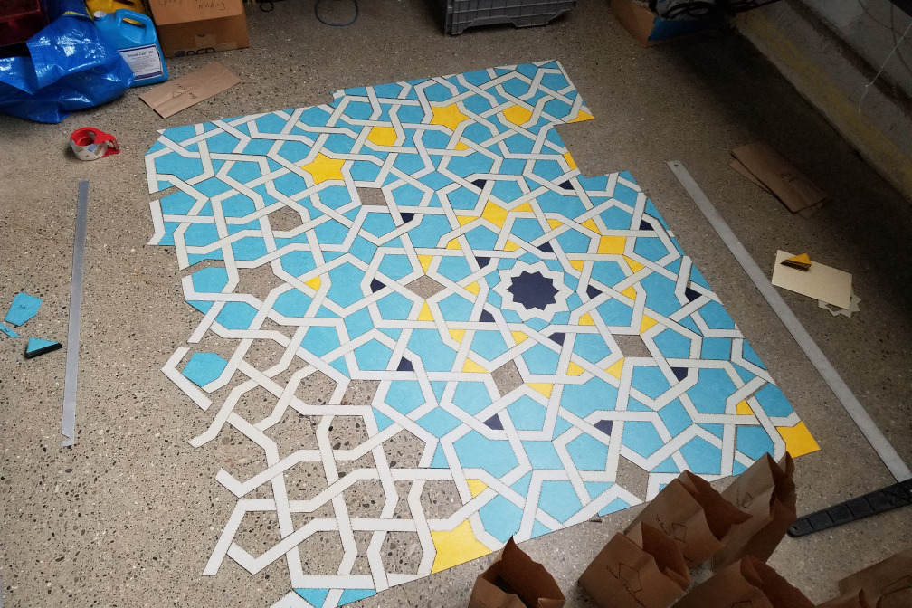 Non-repeating tessellation project